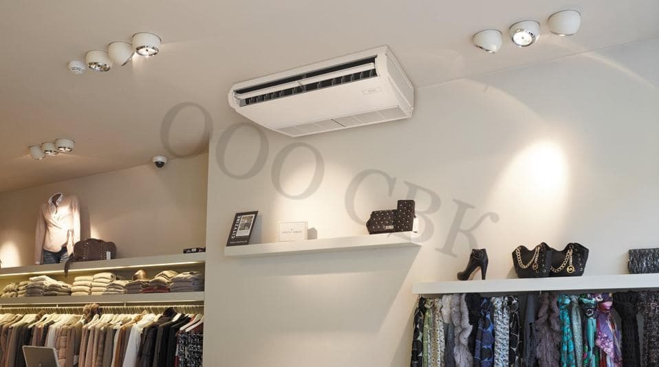 Напольно-потолочный кондиционер: когда настенный не справляется